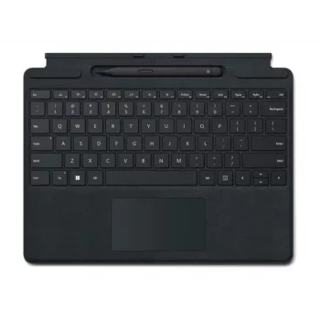 Microsoft Surface Pro Signature Keyboard - Teclado - com touchpad, acelerómetro, Surface Slim Pen 2 compartimento de armazenamento e carregamento - QWERTY - EUA -
