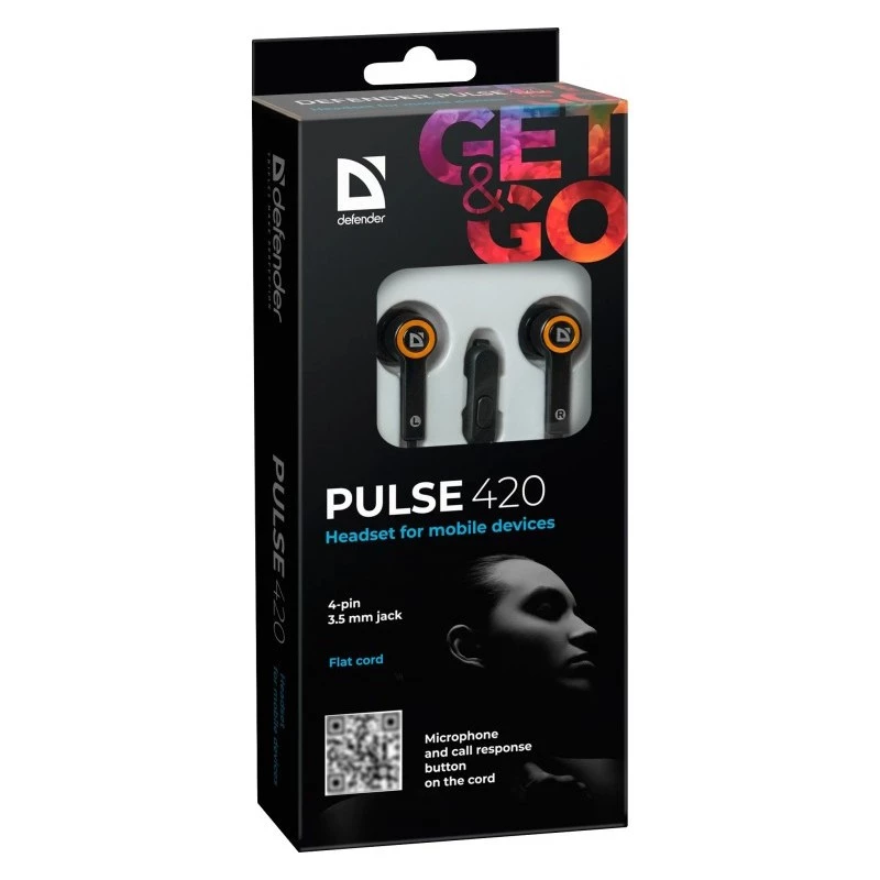 Auscultadores Defender Pulse 420