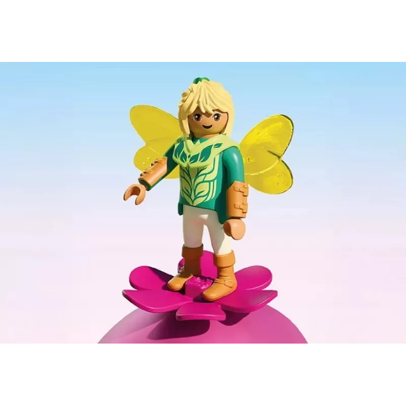 Conjunto de figuras Princess Magic 71838 Casa de fadas acolhedora e unicórnio dourado