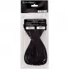 SilverStone SST-PP07-MBB cabo de extensão ATX de 24 pinos, 30 cm, preto
