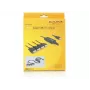 DeLock adaptador USB2.0 > 4 x Série - adaptador série - USB - RS-232 x 4 (61887)