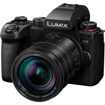Panasonic Lumix G9 II + 12-60mm F2.8-4.0 25,21 MP Live MOS 11552 x 8672 píxeis preto (DC-G9M2LE)