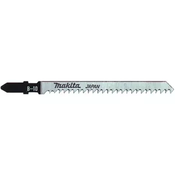 Makita B-10 - Lâmina de serra doméstica - para madeira, plástico, contraplacado - encaixe em T - comprimento: 105 mm (pack de 5)