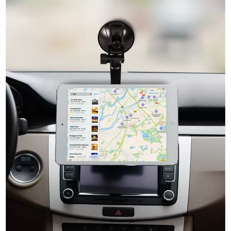 Suporte magnético para tablet para automóvel MACLEAN MC-822 — ângulo de visão ajustável, compatível com tablets