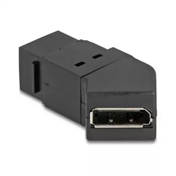 Adaptador de cabo DeLOCK 67154 Mini DisplayPort DisplayPort preto