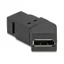Adaptador de cabo DeLOCK 67154 Mini DisplayPort DisplayPort preto