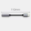 Adaptador USB-C para jack 3,5mm 10cm