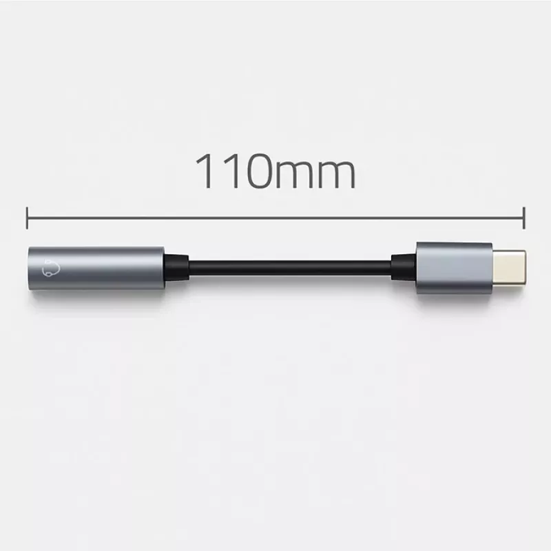Adaptador USB-C para jack 3,5mm 10cm