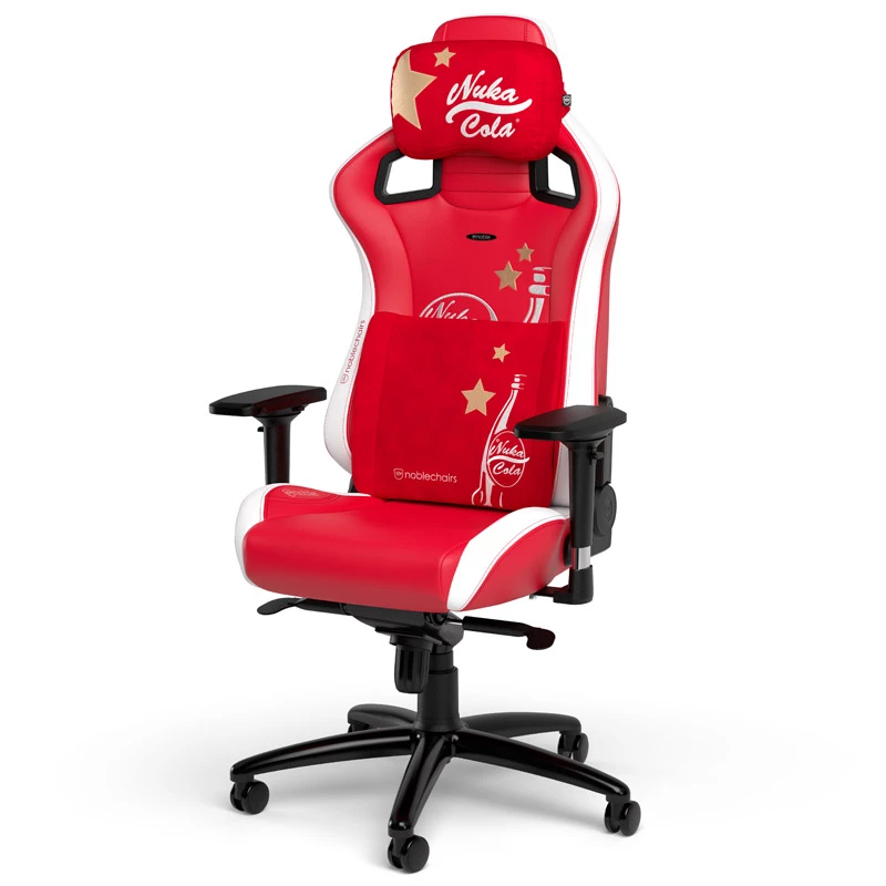 noblechairs conjunto de almofadas de espuma viscoelástica - Fallout Nuka-Cola Edition (embalagem aberta)
