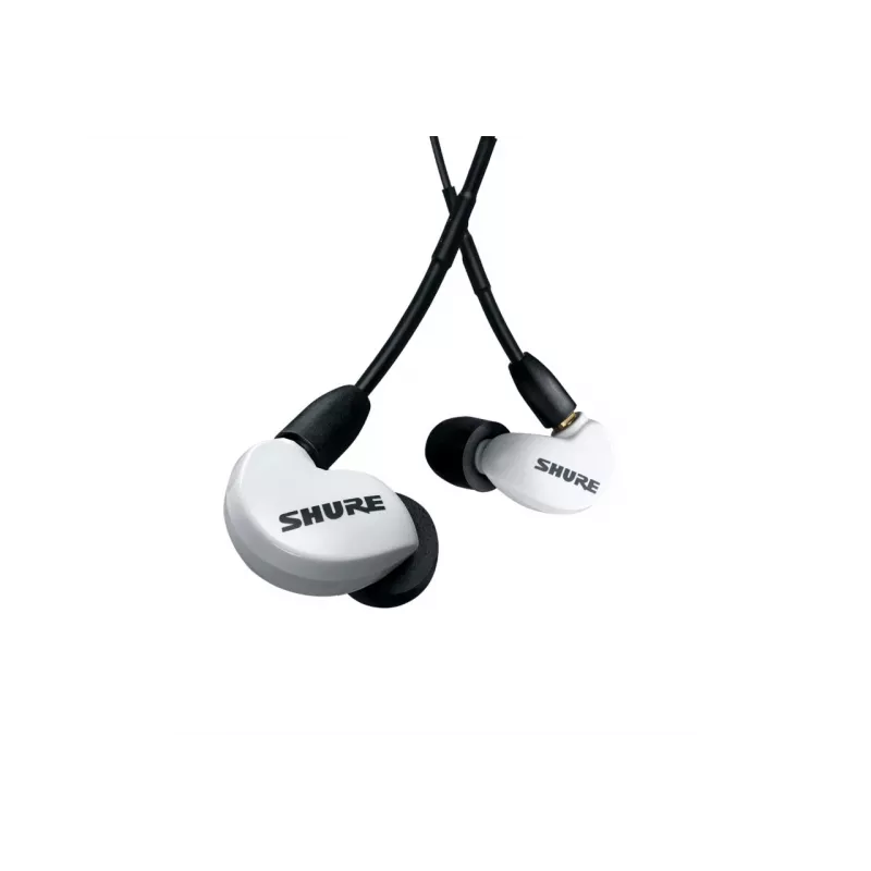SE215DYWH+UNI-EFS - Auscultadores in-ear AONIC215 com driver único e cabo de 3,5 mm (branco)
