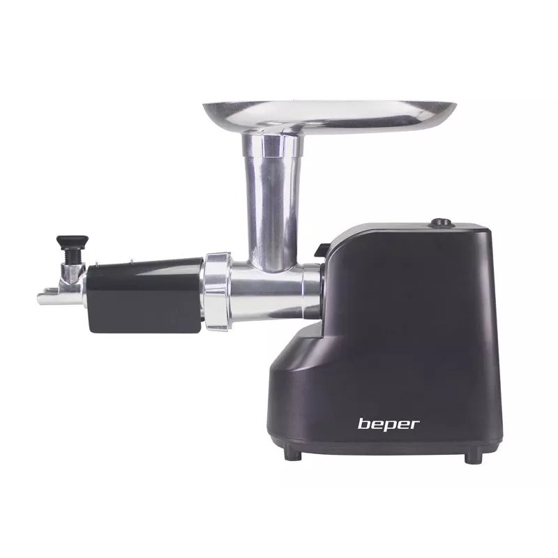 Beper P102ROB200 picadora de carne elétrica com espremedor de tomate, 1200 W, preta