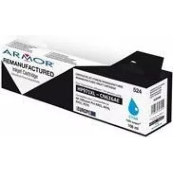 Armor - 106 ml - ciano - compatível - cartucho de tinta (alternativa a: HP CN626AE) - para HP Officejet Pro X451dn, X451dw, X476dn MFP, X476dw MFP, X551dw