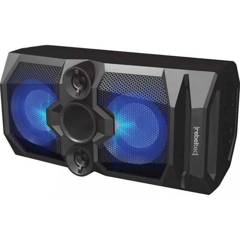 Rebeltec SoundBox 480 altifalante Bluetooth estéreo portátil preto, 50W RMS
