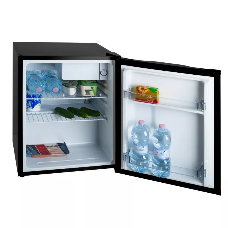 Adler frigorífico | AD 8097 | Classe de eficiência energética E | Independente | Frigorífico | Altura 63,2 cm | Capacidade líquida do compartimento de refrigeração 58 l | 39 dB | Preto