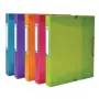 Caixa de arquivo Elba 400006525 300 folhas azul verde laranja rosa lilás
