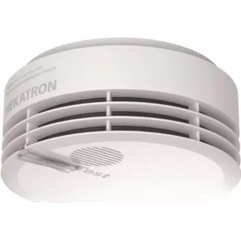 Detetor de fumo Hekatron Genius Plus 3602180 — alarme ótico para espaços residenciais e comerciais