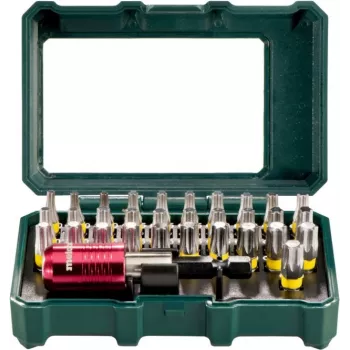 Conjunto de bits para chave de fendas Metabo 626709000 32 peças