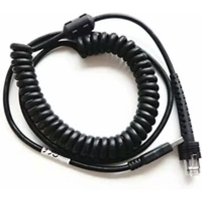 Datalogic CAB-545, cabo USB, preto, USB A, RJ-45, reto, reto