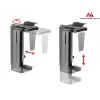 Suporte passivo Maclean MC-713 S cinzento