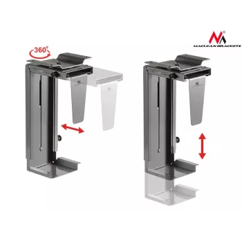 Suporte passivo Maclean MC-713 S cinzento