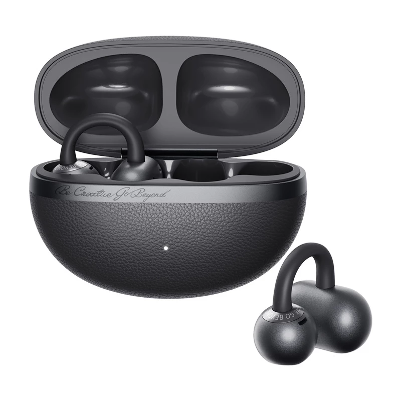 Auscultadores QCY auriculares sem fios Crossky C50 cinzento