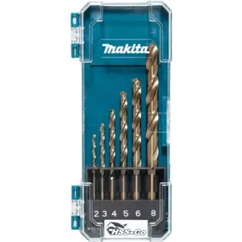Conjunto de brocas Makita D-75758 HSS-Co 6 peças (D-75758)