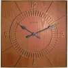 Relógio de parede NeXtime 3112br Wood Square, 50x50 cm, castanho
