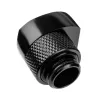 Conector de mangueira Alphacool 17604 Preto rosca de 1/4 polegadas