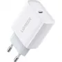 Fonte de alimentação Ugreen USB Power Delivery 3.0 Quick Charge 4.0+ 20W 3A (branco)