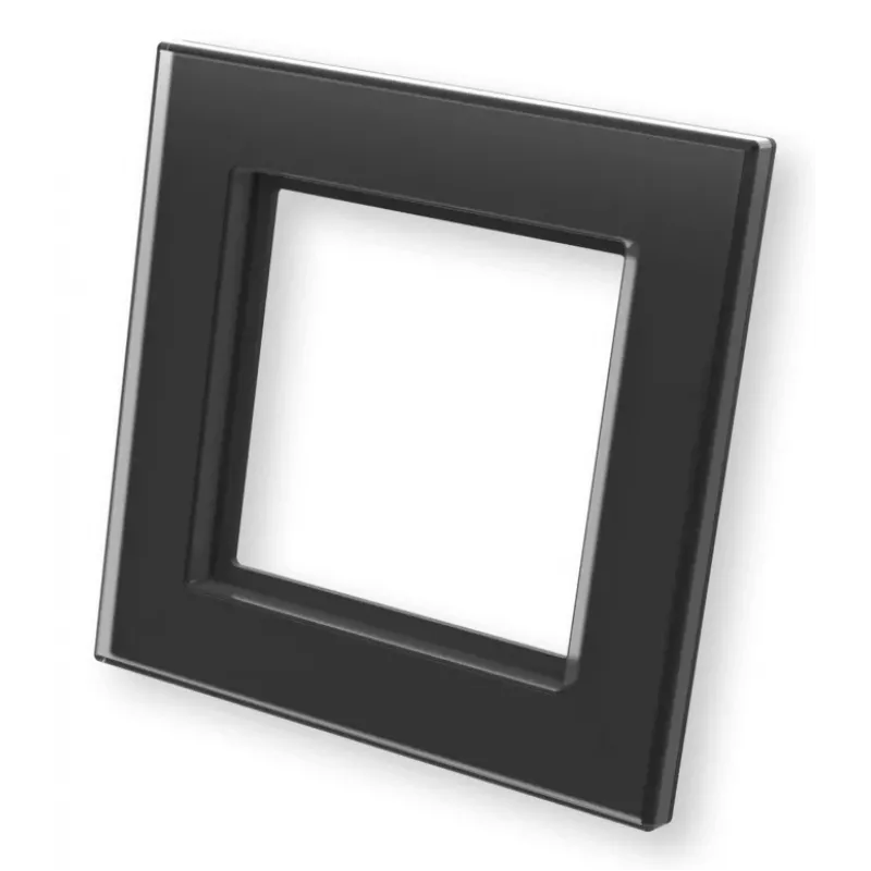 eQ-3 Homematic IP Moldura de vidro simples, preto (162148A1)