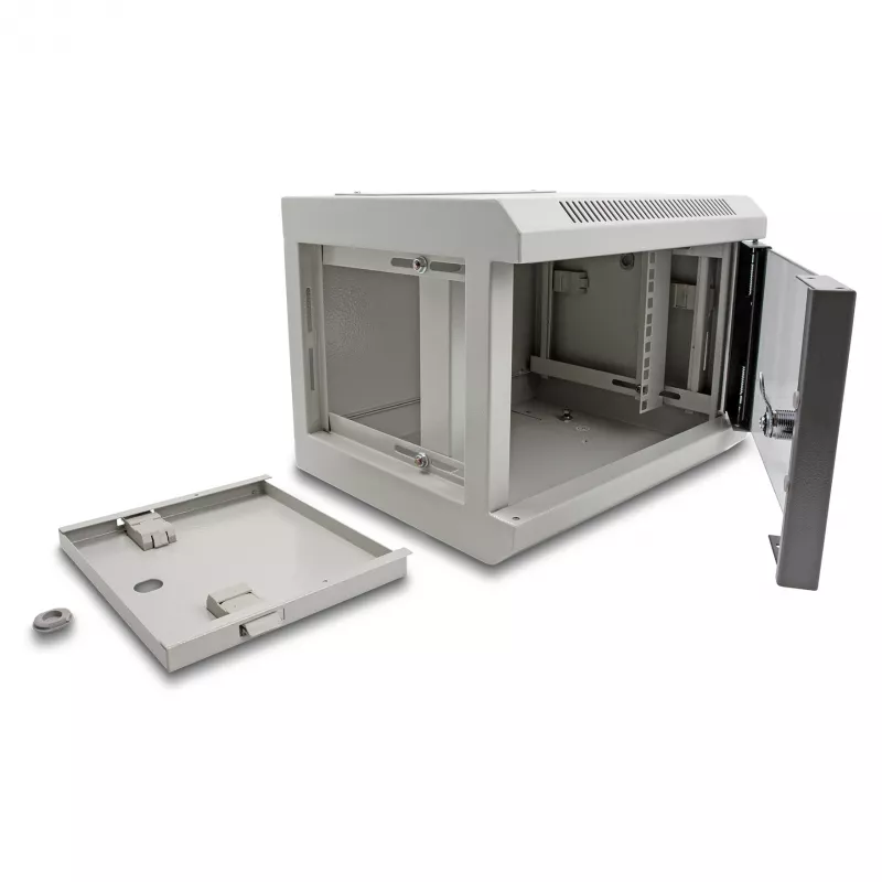 Armário de parede DeLOCK armário de rede 10 polegadas 4U cinzento