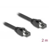 DeLOCK Cabo de rede RJ45 Cat.8.1 S/FTP 2m 40Gbps preto