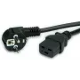 VALUE - cabo de alimentação - CEE 7/7 (SCHUKO) (macho) para IEC 60320 C19 (fêmea) - AC 250 V - 16 A - 2 m - preto (19.99.1552)
