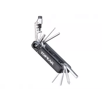 Multiferramenta Topeak Hexus X preta aço inoxidável 90mm