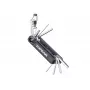 Multiferramenta Topeak Hexus X preta aço inoxidável 90mm
