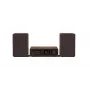 Sistema de áudio HiFi estéreo Pure Classic 100W DAB+ Bluetooth Wi-Fi CD preto nogueira