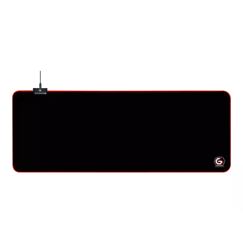 Tapete de rato gaming Gembird MP-GAMELED-L preto