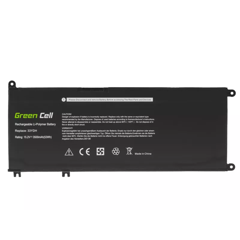 Bateria Green Cell DE138 para DELL Inspiron G3 G5 G7 Latitude