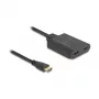 Comutador HDMI DeLOCK 2 x HDMI entrada para 1 x HDMI saída 8K 60 Hz cabo integrado 50 cm
