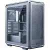Cooler Master MasterFrame 500 Mesh ARGB caixa de PC Midi Tower, prateada, vidro temperado
