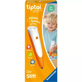 Caneta didática Ravensburger tiptoi 00110 Laranja Branco para rapazes raparigas
