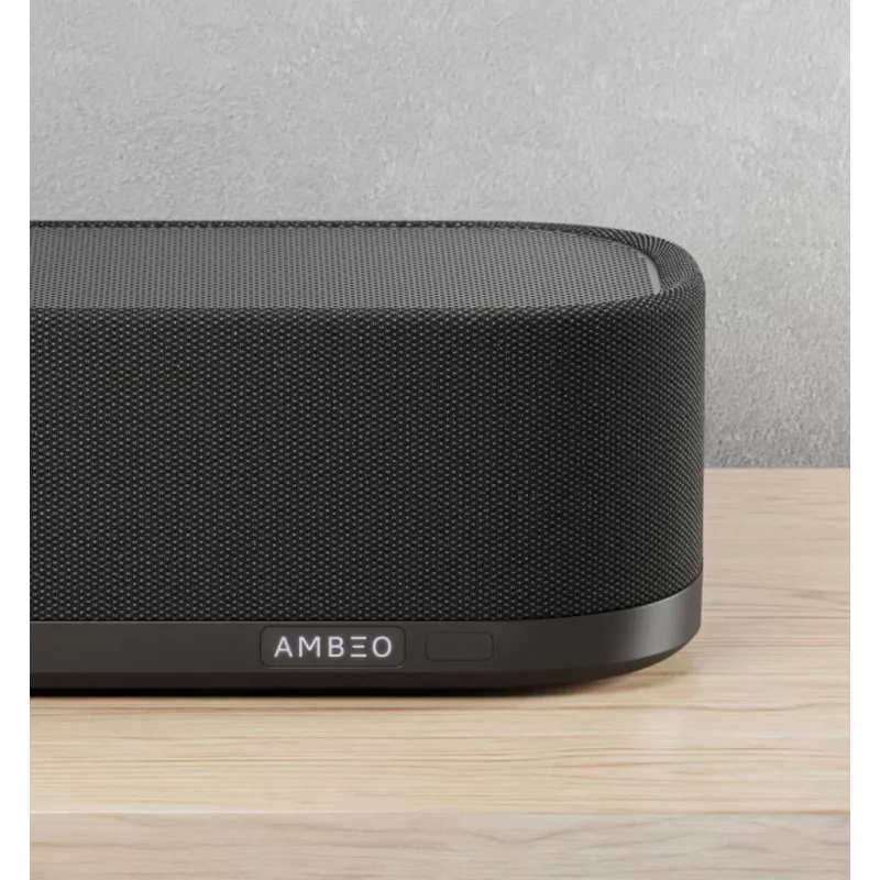 Barra de som Sennheiser AMBEO Soundbar Plus SB02 — 500 W, 9 altifalantes, 2× HDMI 2.0, HDMI eARC, Wi‑Fi, Bluetooth