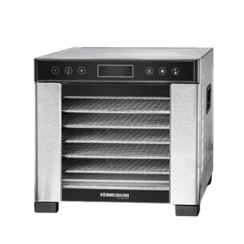 Desidratador Rommelsbacher DA 650 600 W aço inoxidável, 0,5 m², 35–75 °C, 7 tabuleiros