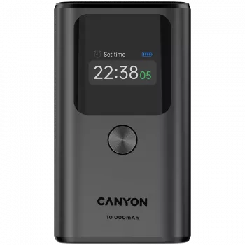 Powerbank portátil CANYON OnPower 130 TFT 10000 mAh