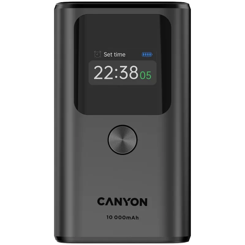Powerbank portátil CANYON OnPower 130 TFT 10000 mAh