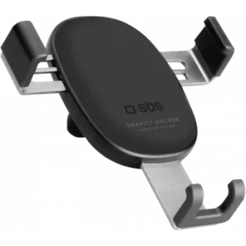 SBS TESUPPCLIPGRAVK. Tipo de dispositivo para telemóvel: telemóvel/smartphone, tipo: suporte passivo, utilização prevista: automóvel, cor do produto: preto (TESUPPCLIPGRAVK)