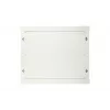 Armário rack Extralink 9U 600x600 ASP cinzento montado na parede, porta metálica