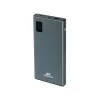 Powerbank Rivacase VA1021 10000mAh, saídas USB duplas, indicadores LED, carregador portátil compacto