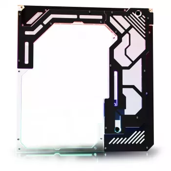 Painel lateral para caixa Singularity Spectre 4 Aevum Dual Loop painel lateral acrílico transparente preto