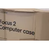 SALE OUT. Fractal Design | Focus 2 | Janela lateral | RGB Black TG Clear Tint | Midi-Tower | EMBALAGEM DANIFICADA | Fonte de alimentação não incluída | ATX